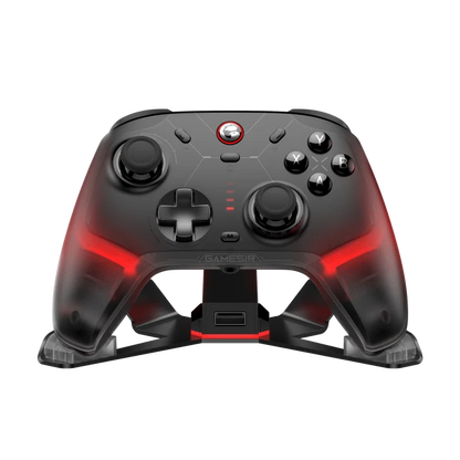 GameSir Cyclone 2 Multiplatform Wireless Controller- TMR Electromagnetic Joysticks&Hall Effect Switch triggers,6-axis Gyro Gaming Controller for Switch/PC/iOS/Android/Steam - Shadow Black