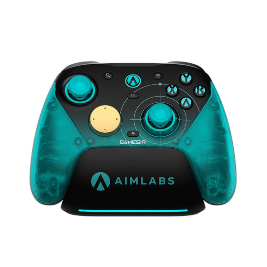 GameSir G7 Pro 8K PC Wireless Controller, Aimlabs Edition – 8000Hz Polling Rate Wired & 2.4G, TMR Joysticks Anti-Stick Drift, Hall Effect Analog Triggers, Esports Gamepad for Windows PC with 3.5mm Audio