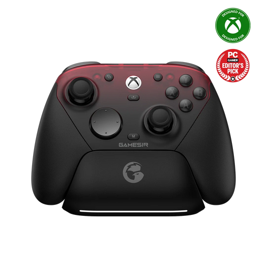 GameSir G7 Pro Wireless Gaming Controller – TMR Sticks, Hall Effect Triggers, 1000Hz Polling for Xbox & PC - Black