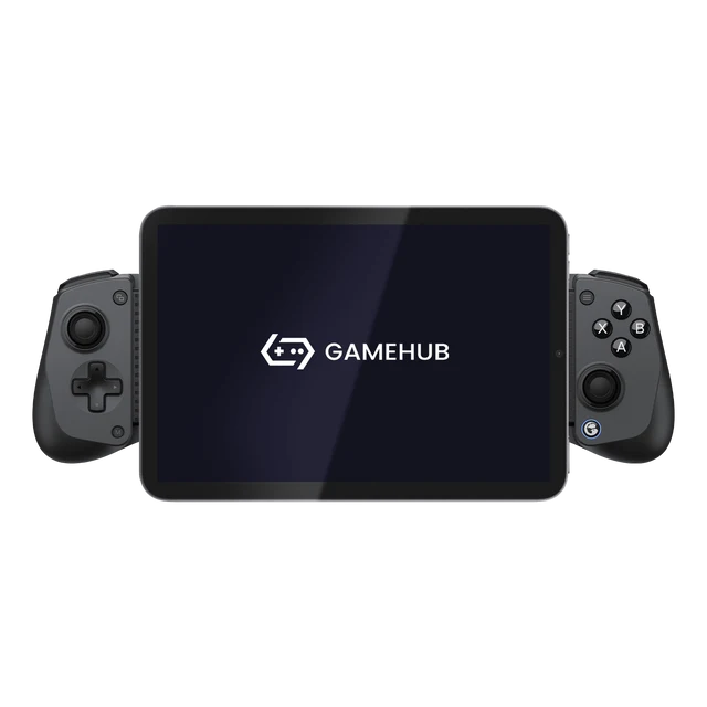 GameSir X5s wireless mobile gaming controller with dual controllers and GameHub screen