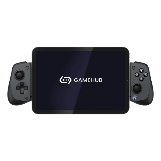 GameSir X5s wireless mobile gaming controller with dual controllers and GameHub screen