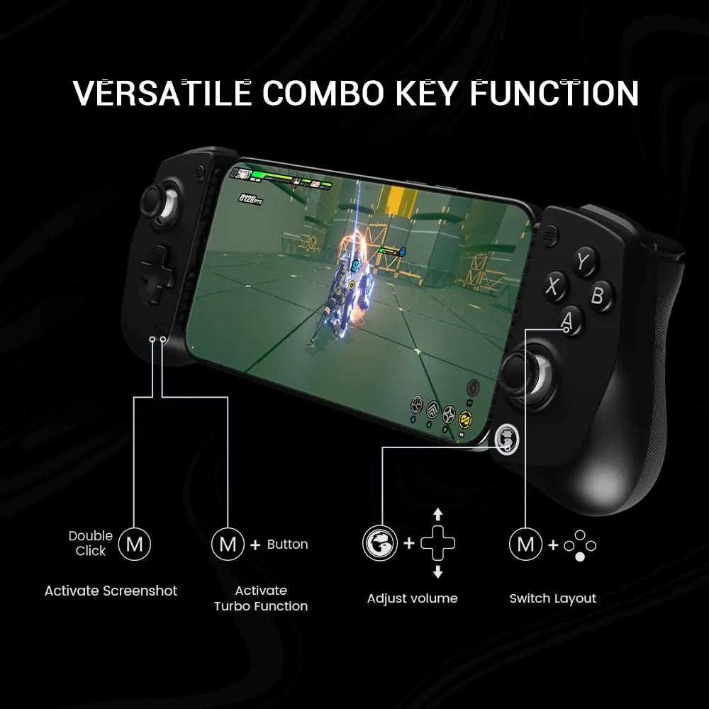 GameSir X5 Lite Mobile Gaming Controller for Android,Hall Effect Joystick
Lightweight Ergonomic Phone Controller- Play Genshin Impact & Zenless Zone Zero