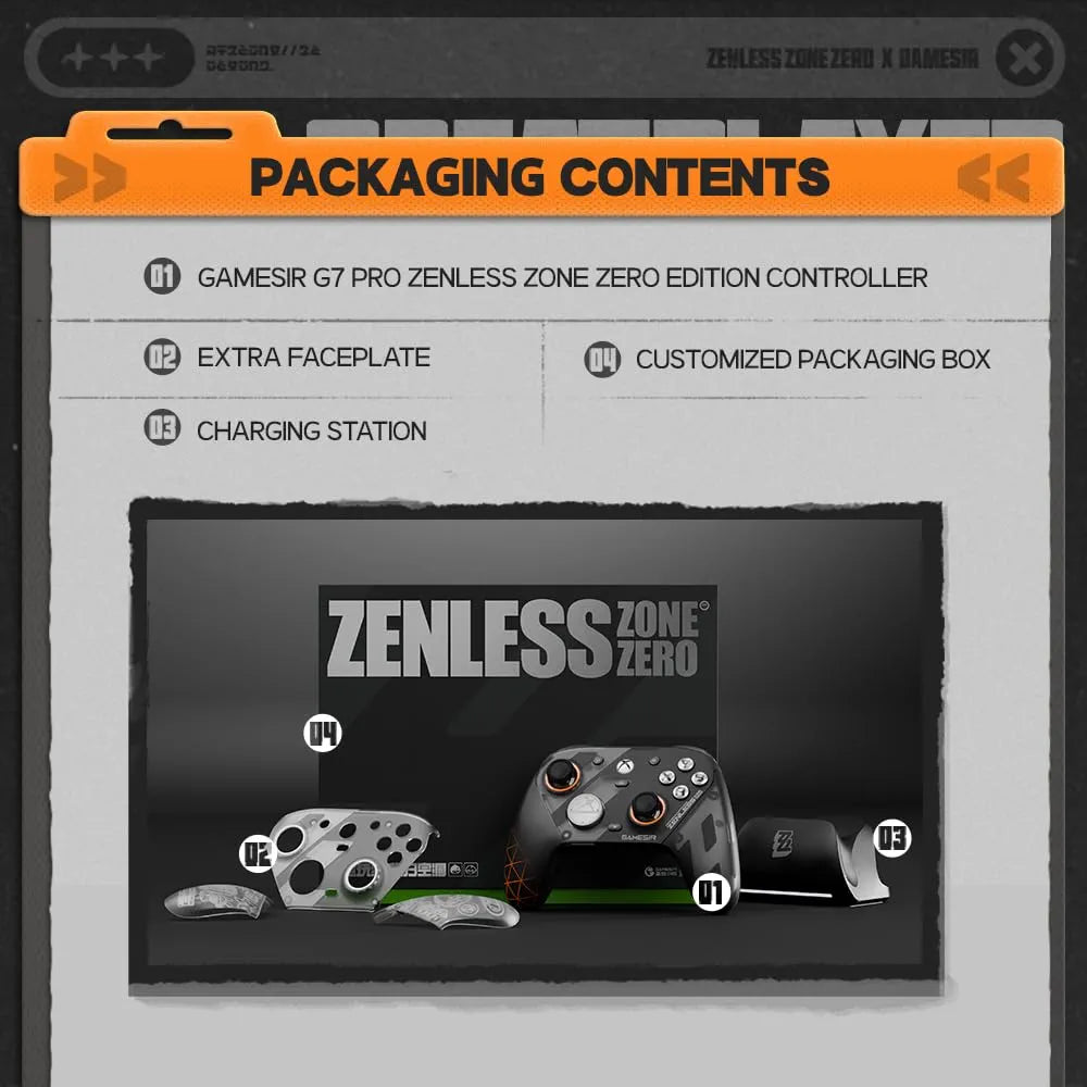GameSir G7 Pro Wireless Multiplatform Controller - Zenless Zone Zero Edition