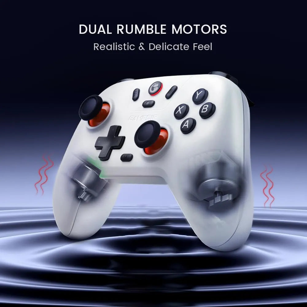 GameSir Nova Lite Wireless Controller for PC,Hall Effect Sticks & Trigger
Bluetooth Controller Gamepad with Hall Effect Trigger,Turbo,Rumble Vibration,Android, Switch & Steam Deck