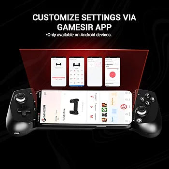 GameSir X5 Lite Mobile Gaming Controller for Android,Hall Effect Joystick
Lightweight Ergonomic Phone Controller- Play Genshin Impact & Zenless Zone Zero