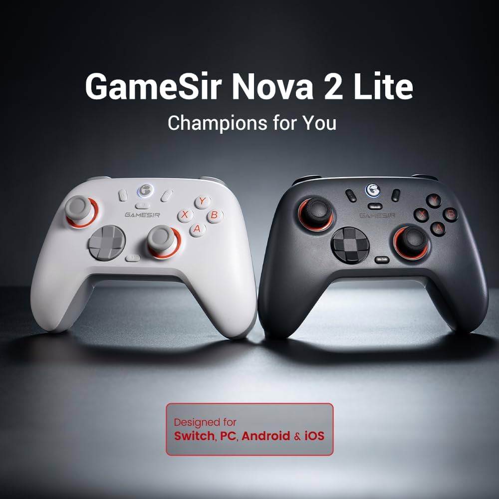 GameSir Nova Lite 2 Wireless Gaming Controller - white