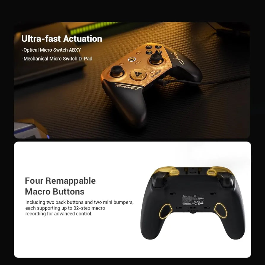 GameSir G7 Pro 8K PC Champion Edition Wired Gaming Controller – 8000Hz Polling Rate, TMR Sticks & Hall Effect Triggers