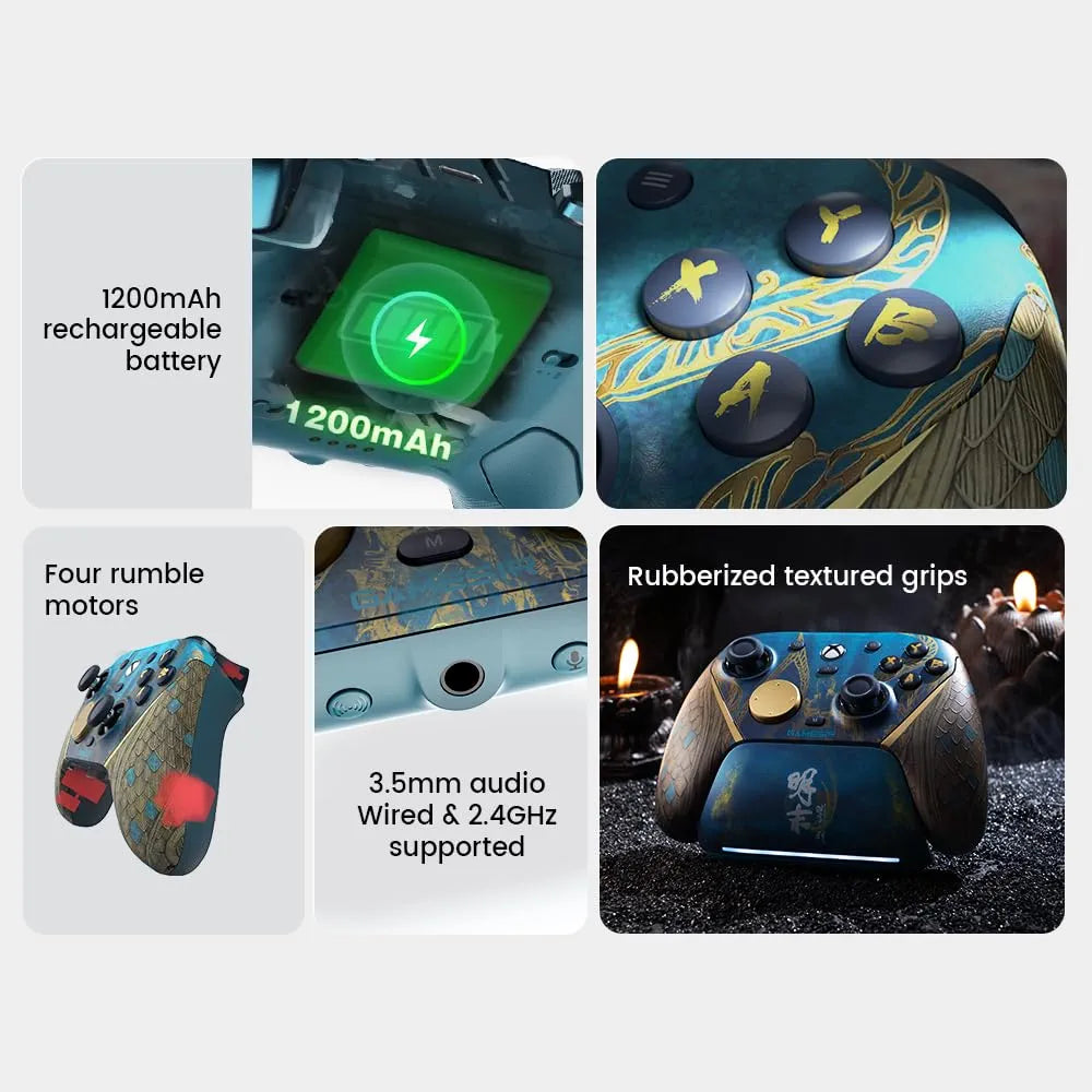 GameSir G7 Pro Wireless Gaming Controller – Wuchang: Fallen Feathers Edition, TMR Sticks, Hall Effect Triggers & 1000Hz Polling