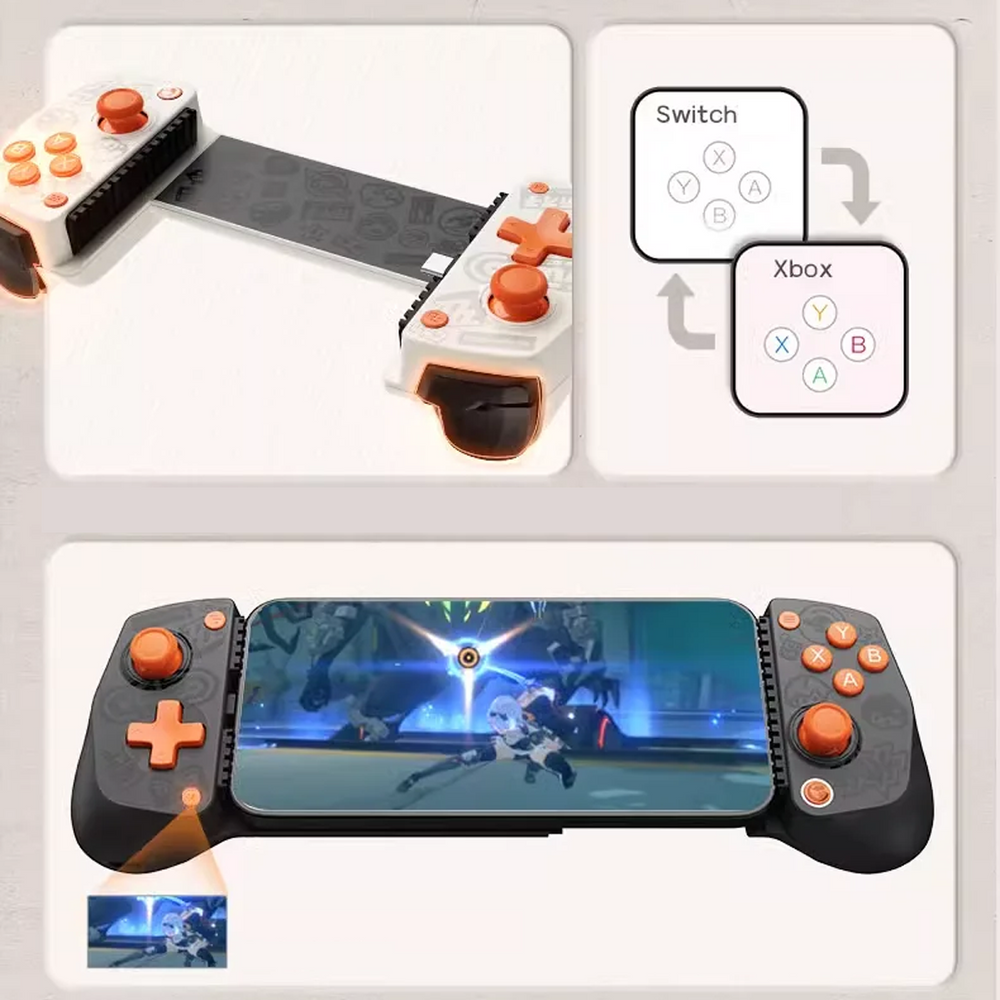 GameSir X5 Lite Mobile Gaming Controller for Android,Hall Effect Joystick
Lightweight Ergonomic Phone Controller- Play Genshin Impact & Zenless Zone Zero