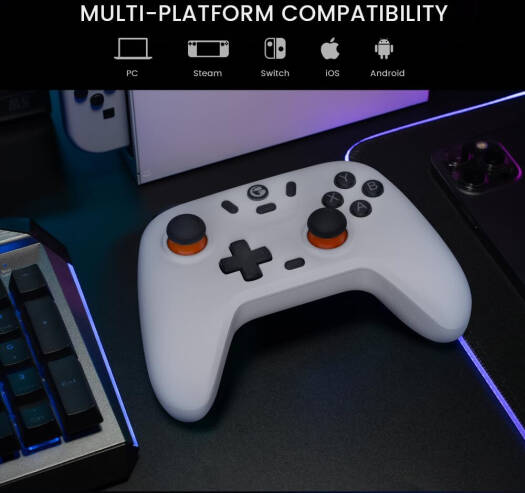 GameSir Nova Lite with USB Dongle Tri Mode Wireless Controller T4NL
